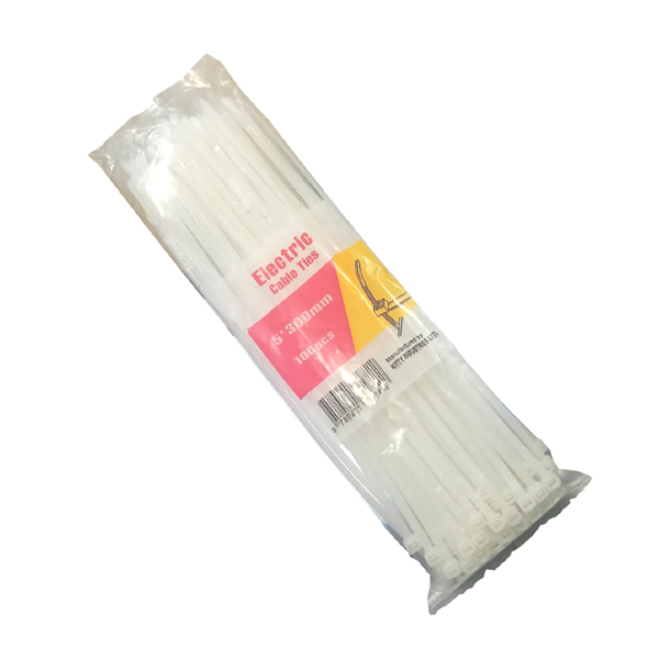 Cable-Tie-12-inch-100-Pcs-Pack-300-mm-White-Cable-Tie