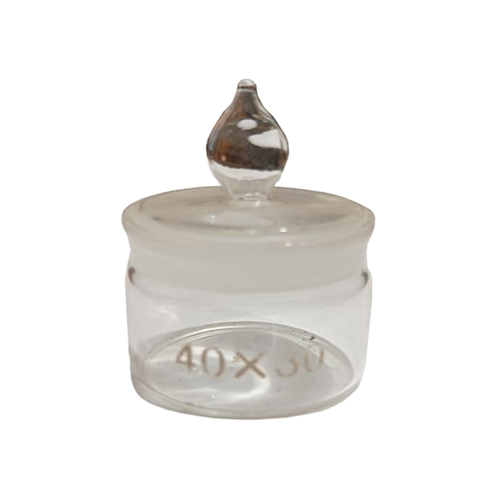 Glass-Weighing-Bottle-40x30mm-for-Lab-Use