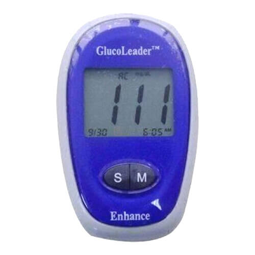Glucoleader-Enhance-Blood-Glucose-Meter-–-Blue